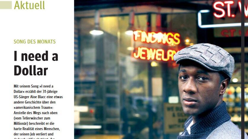 Screenshot der Songübersetzung